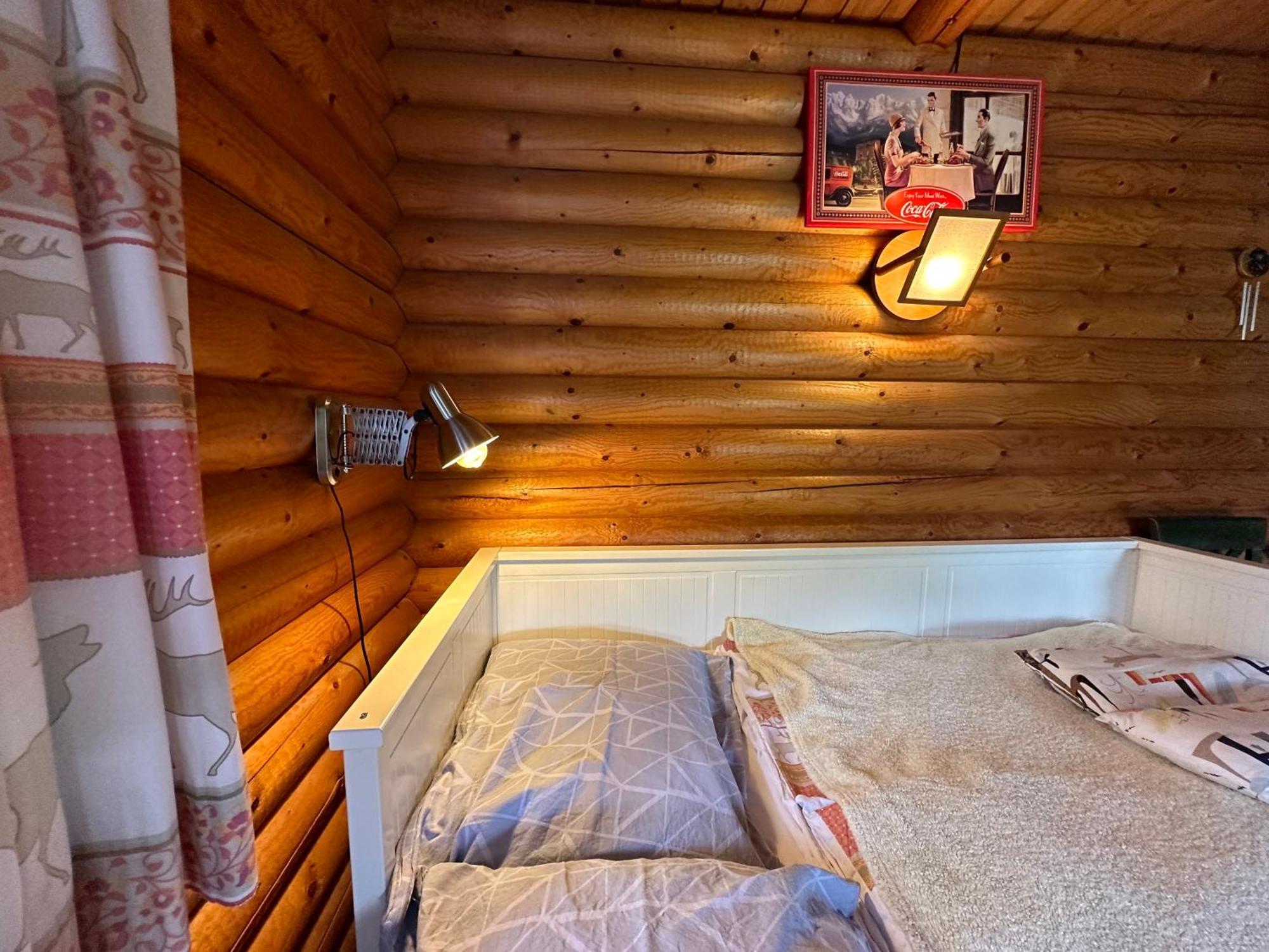 Gemütliche Blockhütte in Wiennähe Zofing Exterior foto