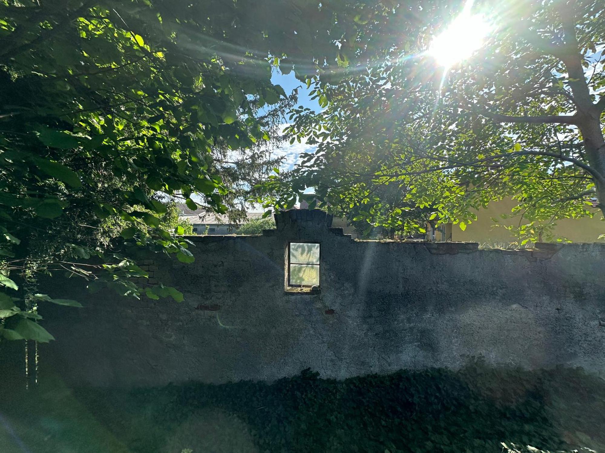 Gemütliche Blockhütte in Wiennähe Zofing Exterior foto